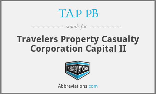 TAP PB - Travelers Property Casualty Corporation Capital II